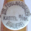 Porzellankopf Flasche Brauerei Nachbauer